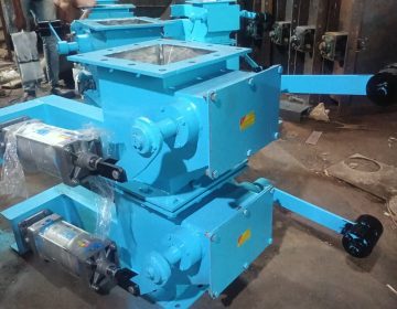 DOUBLE FLAP VALVE / DOUBLE DISCHARGE VALVE