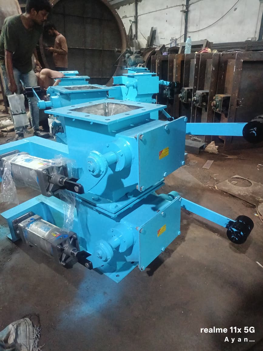 DOUBLE FLAP VALVE / DOUBLE DISCHARGE VALVE